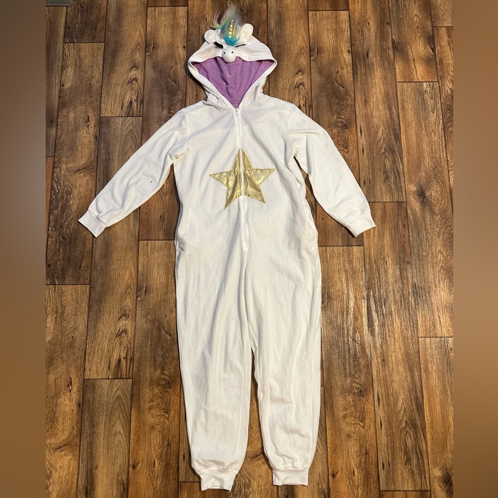 Xhilaration unicorn onesie pajama suit - Size: L